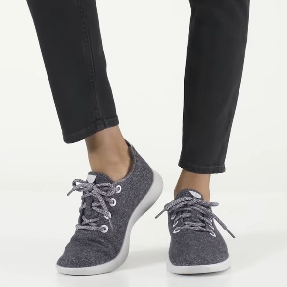 Allbirds Wool Runners Natural Grey/Lt Grey Sole | Womens Size 7 - Picture 15 of 15